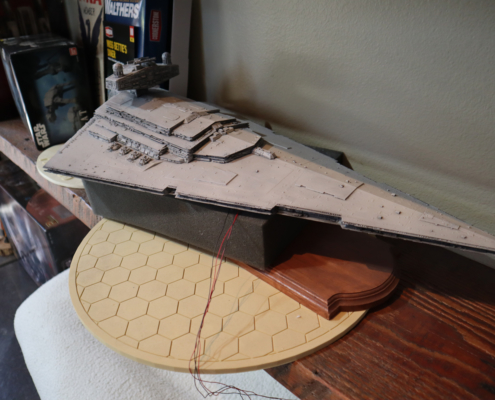 Imperial Star Destroyer from “Star Wars”